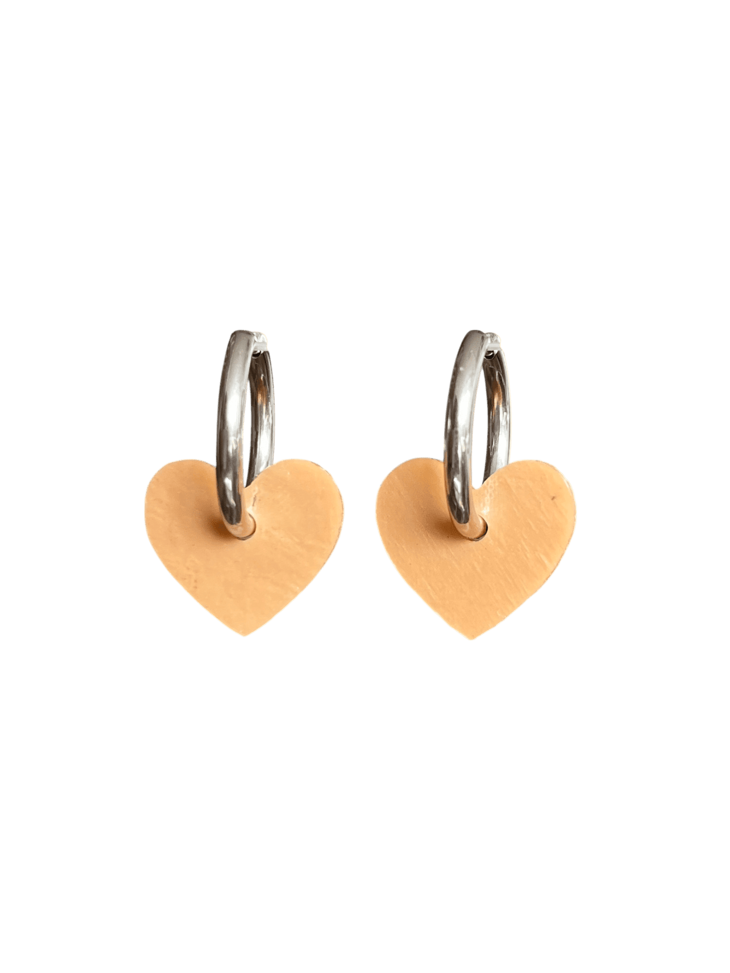 Aros con forma de corazón