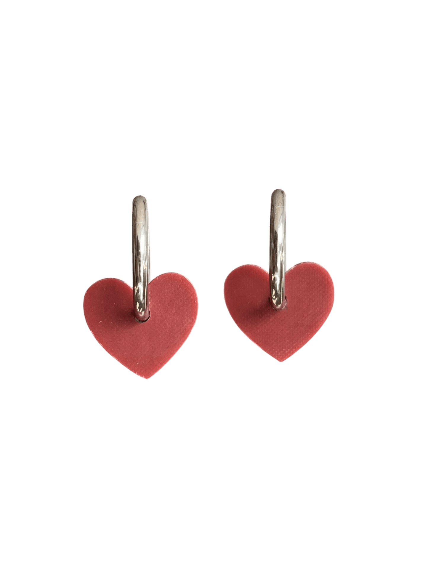 Aros con forma de corazón