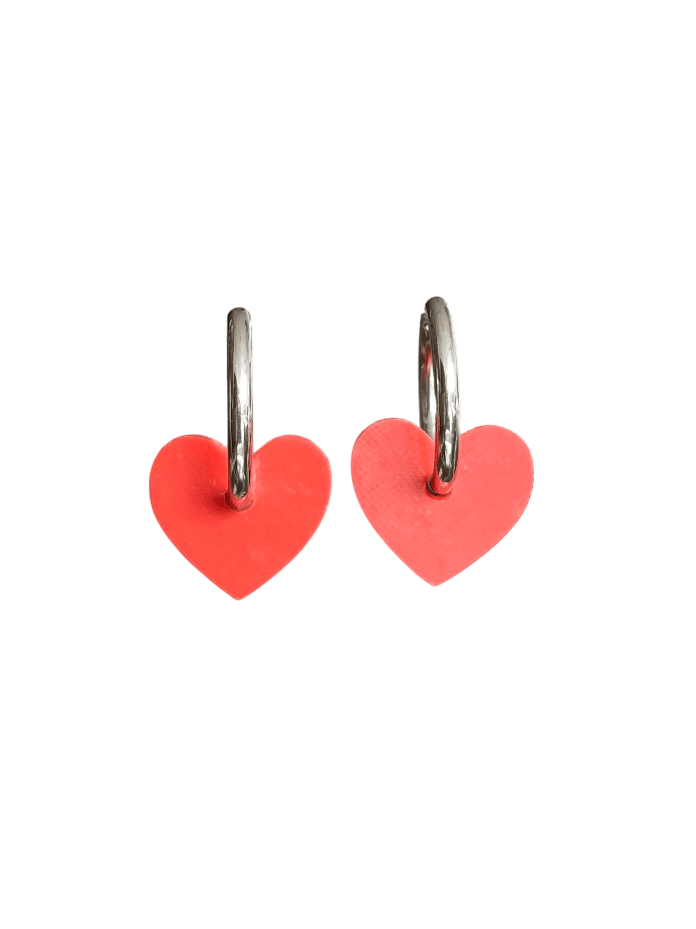 Aros con forma de corazón