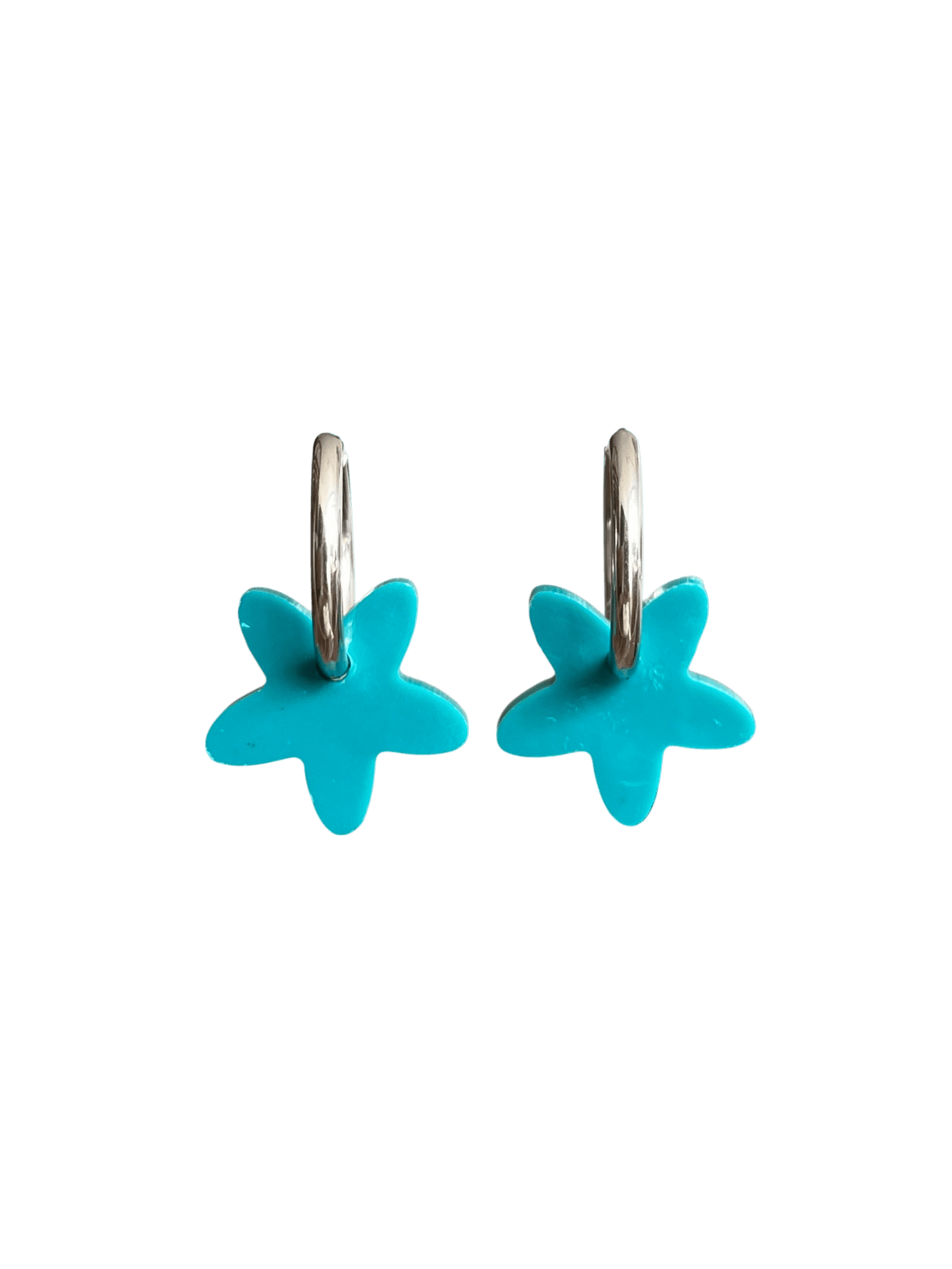 Aros con forma de flor