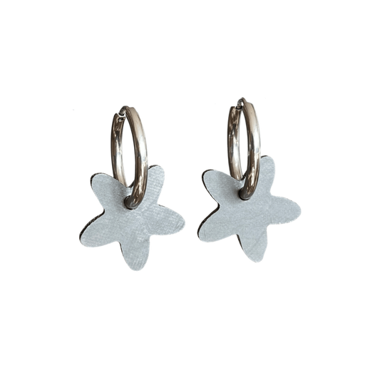 Aros con forma de flor