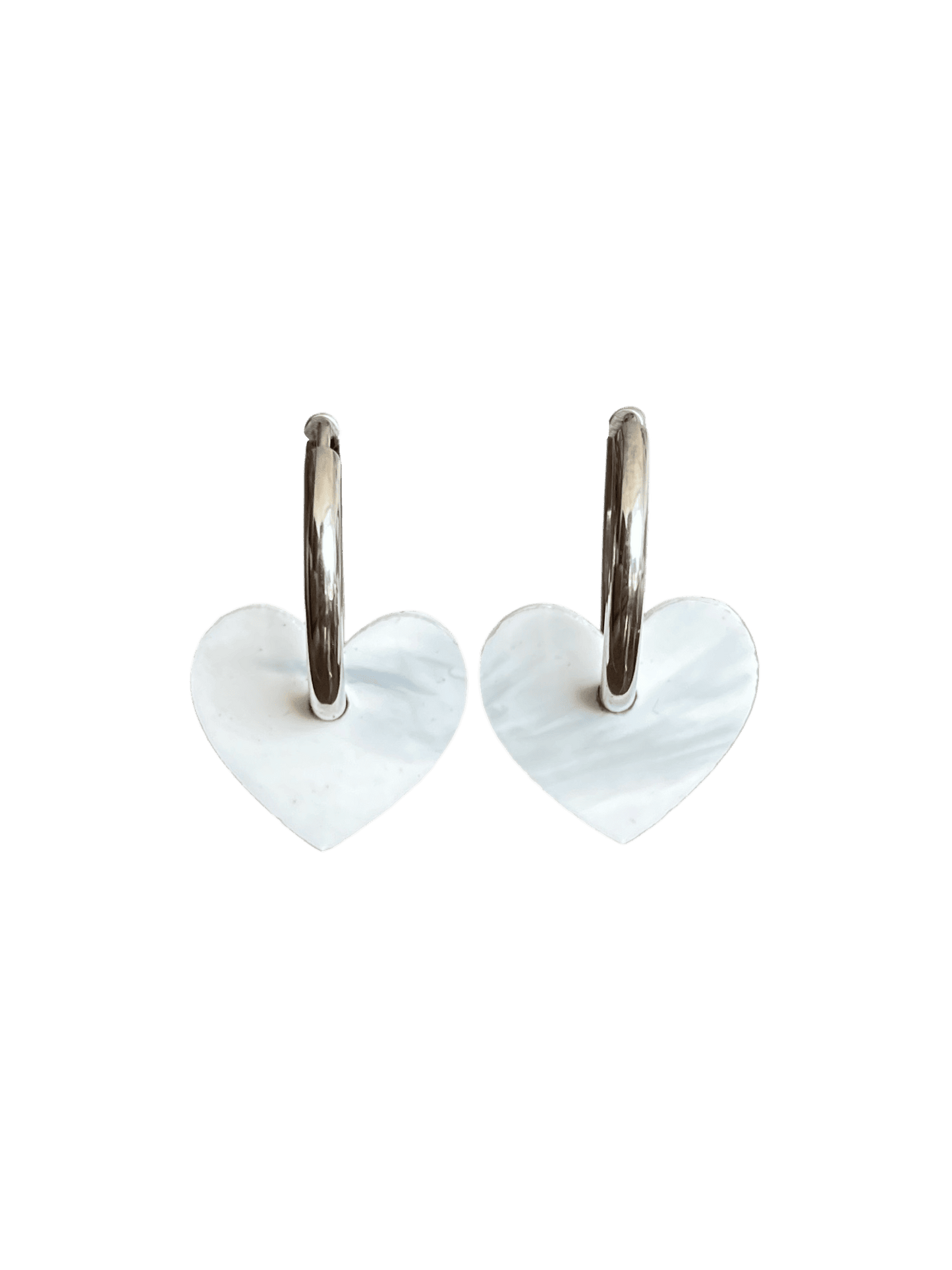 Aros con forma de corazón